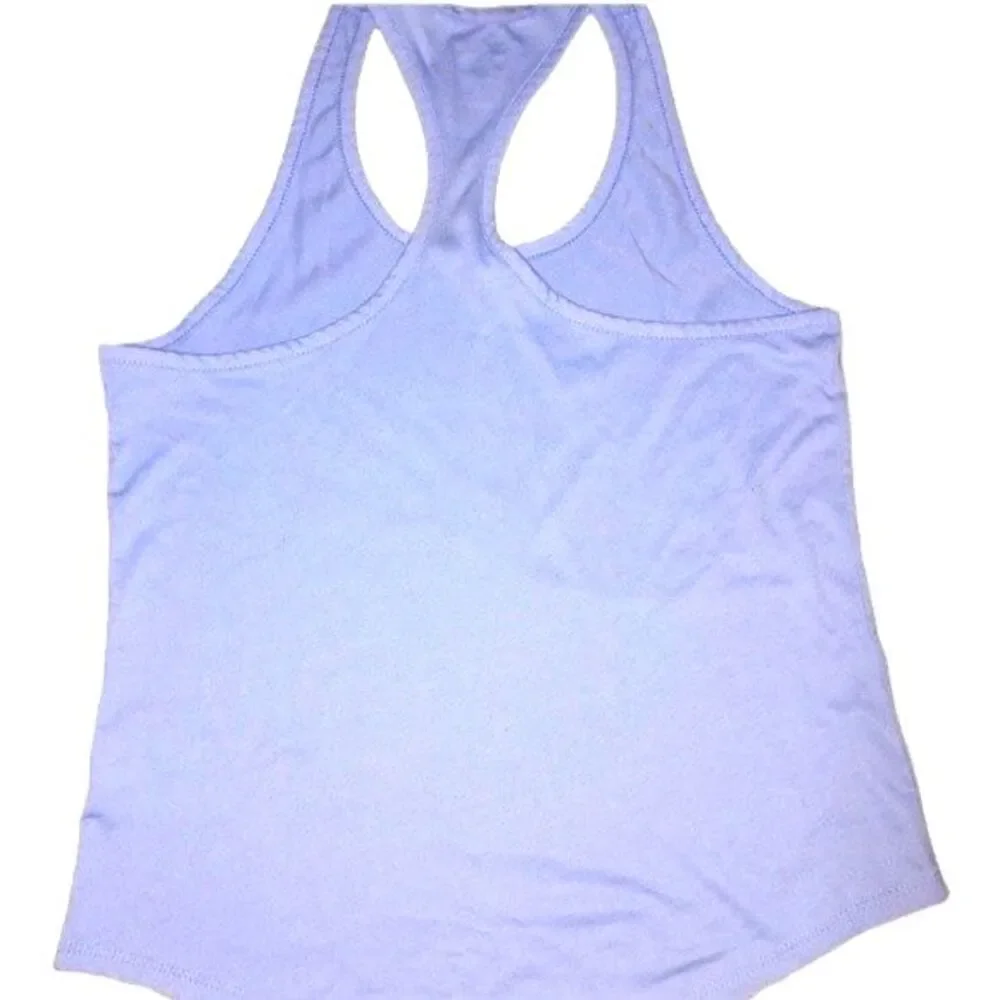 The Nike Tee Dri-Fit Blue Graphic Athletic Tank Top‎ Size M.